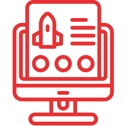 Landing page launch